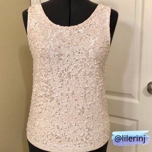 J. Crew Heathered Sequin Tank